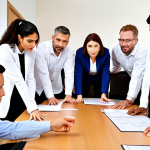 **

A diverse group of professionals attending an IPMP project management certification course. The scene emphasizes teamwork, practical application, and a modern learning environment. Focus on conveying a sense of career advancement and global recognition.

**
