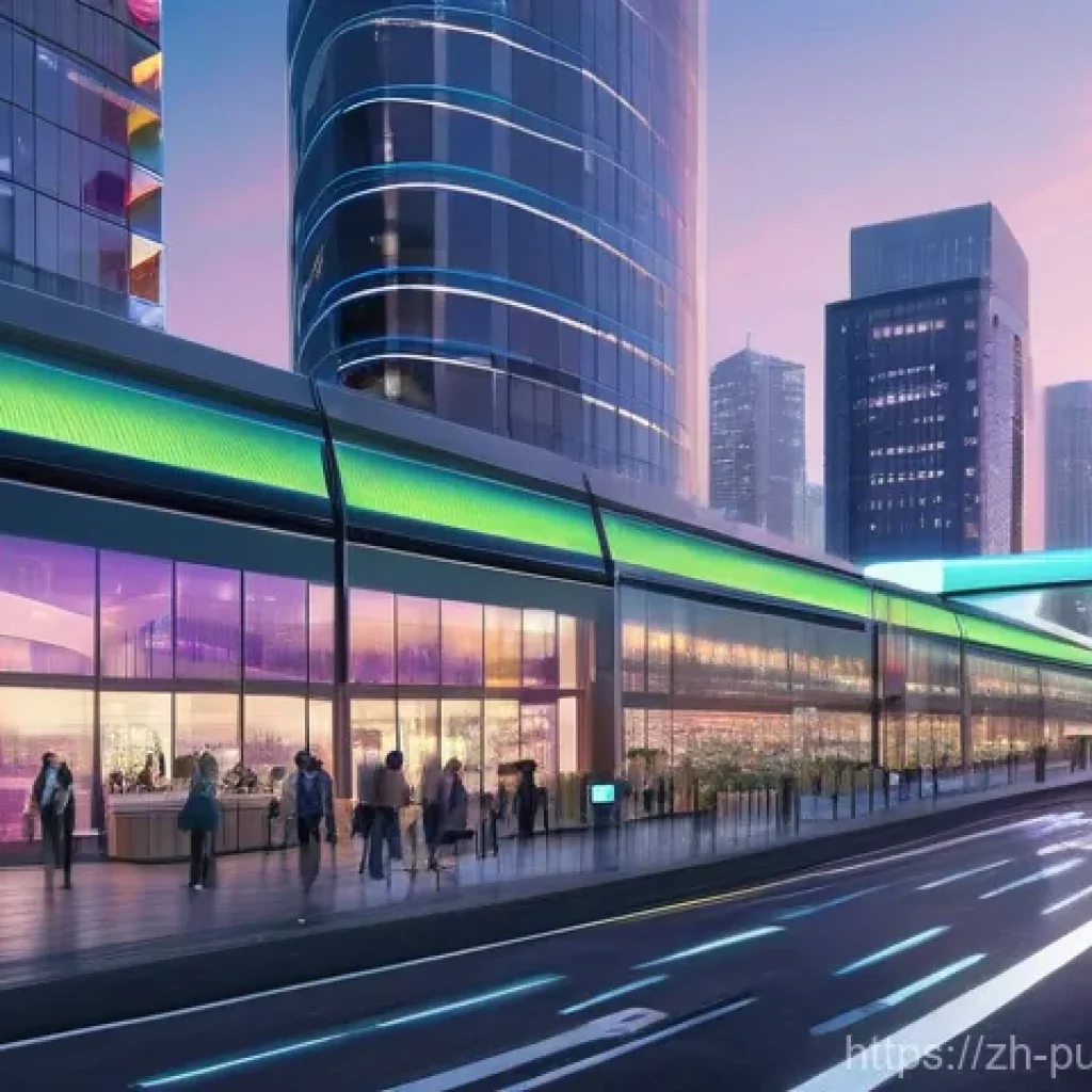 공공관리사 실무에서 필요한 도구와 기술 - **Prompt 1: A vibrant, futuristic urban landscape at dusk, showcasing a harmonious blend of advanced...