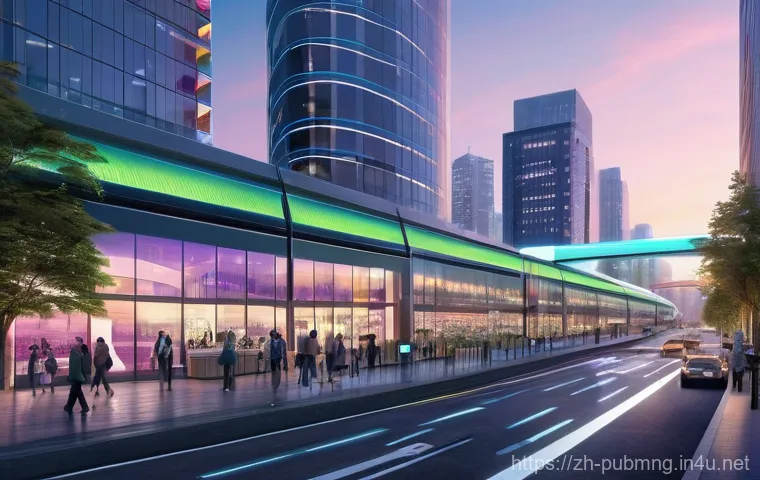 공공관리사 실무에서 필요한 도구와 기술 - **Prompt 1: A vibrant, futuristic urban landscape at dusk, showcasing a harmonious blend of advanced...