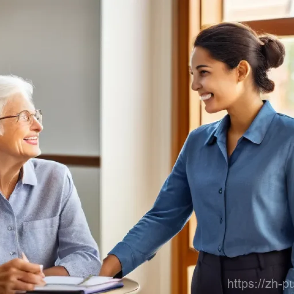 공공관리사 직무에 필요한 소프트 스킬 - **Prompt 1: Empathetic Public Servant Connecting with Citizens**
A friendly and approachable pub...