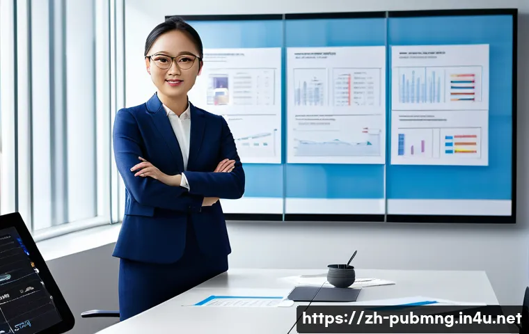 공공관리사 자격증의 장점과 단점 분석 - A professional Chinese public administration specialist in business casual attire, wearing glasses a...