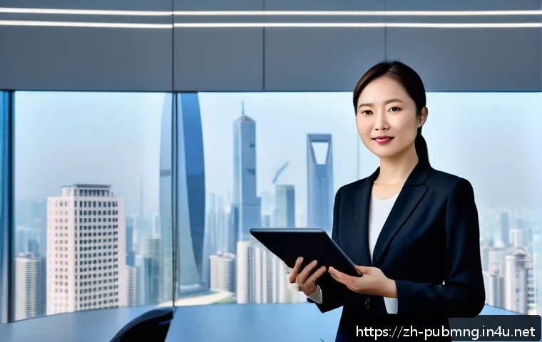 공공관리사 자격증으로 진출할 수 있는 업계 - A professional Chinese public administration specialist in formal business attire, standing confiden...